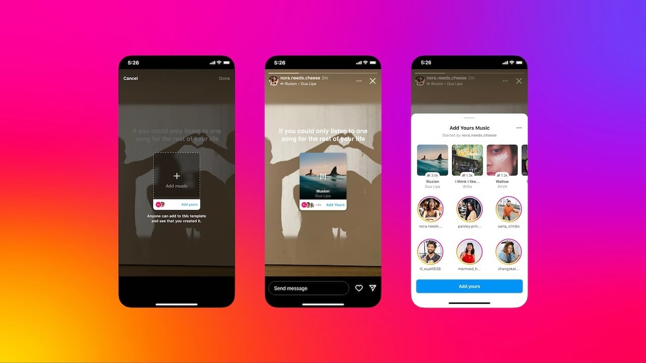 Instagram, Hikayeler İçin Dört Yeni Etkileşimli Çıkartma Sundu