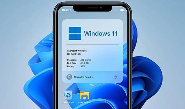 Xiaomi telefonda Windows 11 çalıştırıldı