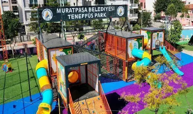 Antalya'da Teneffüs Park’a yeni oyun parkuru