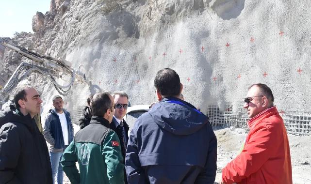 DSİ Çoruh Projeleri 26. Bölge Müdürü Yıldız, Yusufeli’nde altyapı çalışmalarını inceledi