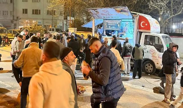 Edirne Keşan'da AK Parti'den hayır lokması
