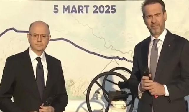 Iğdır-Nahçıvan Hattı'ndan gaz akışı başladı