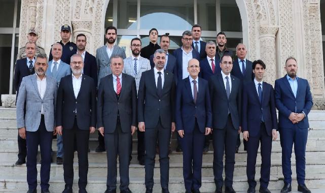 Maliye Bakanı Şimşek, Midyat'ı ziyaret etti