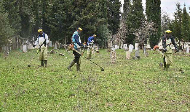 Manisa'da bayram öncesi bakım ve temizlik seferberliği