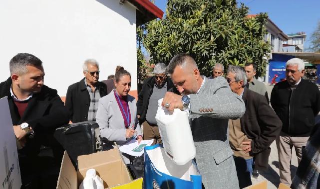 Muğla'da dondan zarar gören üreticilere destek