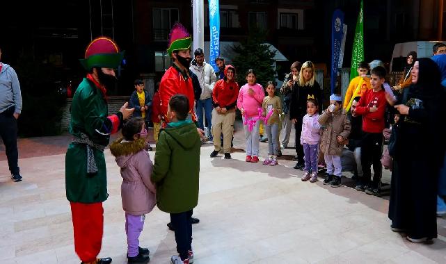 Sakarya'da Erenler ve Geyve’de çocuklarla ramazan neşesi yaşandı