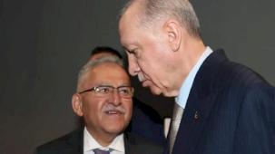 Başkan Memduh Büyükkılıç Cumhurbaşkanı'yla buluştu