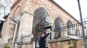 Bursa Osmangazi’de camiler bayrama hazır