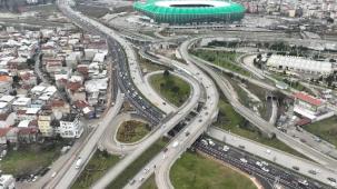 Bursa ulaşımına nefes aldıracak çalışma tamamlandı