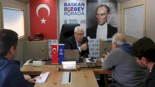 Bursa'da Başkan Bozbey makamını Hamitler'e taşıdı