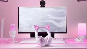 İkonik kedi kulaklı kulaklık şimdi beyaz renkte: Razer Kraken Kitty V2 White Edition duyuruldu!