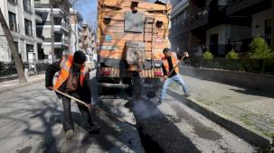 İstanbul Bakırköy Belediyesi 50 ton asfalt serimi gerçekleştirdi