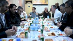 İzmir Bornova'da sahur buluşması