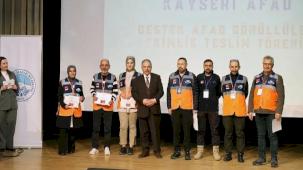 Kayseri Talas afetlere hazırlıklı