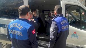 Kocaeli Gebze zabıtası dilencilere izin vermiyor