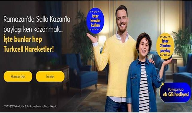 Turkcell’den Ramazan Ayı’na özel 'Salla Kazan' Kampanyası