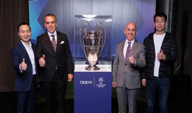UEFA kupası OPPO lansmanı için Türkiye'ye geldi