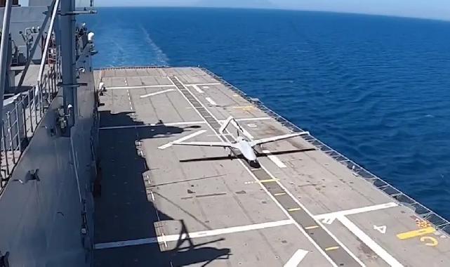 Bayraktar TB3, TCG Anadolu'da tarih yazdı