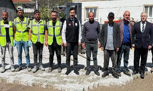 Bursa Yenişehir'de Ercan Özel sahada! Burcun'un yolları yenileniyor