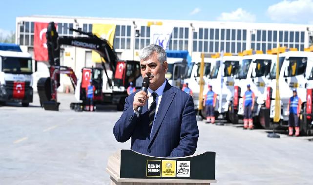 Konya KOSKİ’ye 100 milyon TL'lik 24 yeni araç