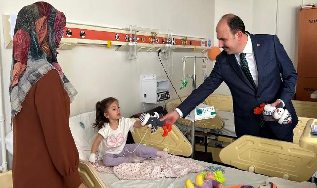 Konya'da Başkan Altay'dan hasta ziyareti