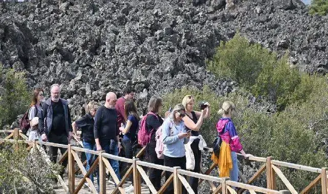 Manisa'da Jeopark Avrupa’dan akademisyenleri ağırladı