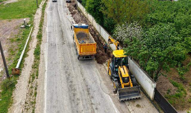 Sakarya Hendek'te Uzunçarşı’nın içme suyu altyapısına yenileme