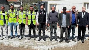 Bursa Yenişehir'de Ercan Özel sahada! Burcun'un yolları yenileniyor