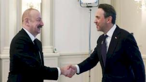 Enerji Bakanı Bayraktar, Azerbaycan Cumhurbaşkanı Aliyev ile görüştü