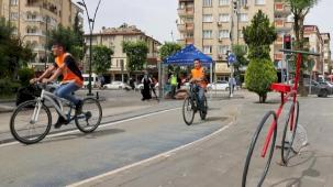 Gaziantep Büyükşehir'de sürdürülebilir ulaşıma pedallı destek