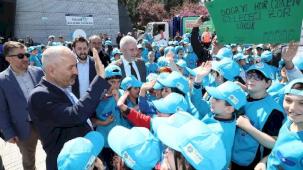 Gebze’de öğrencilerden 'Sıfır Atık'a destek yürüyüşü