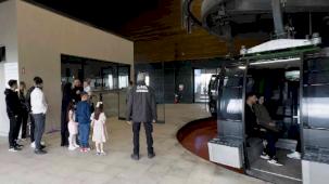 Kartepe Teleferik bayram tatilinde yoğun ilgi gördü