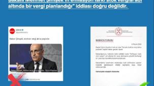 Maliye'den 'stok vergisi' iddialarına açıklama