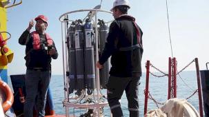 Marmara'da müsilaj incelemesi... Denizden numuneler alındı