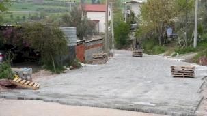 Muğla Dalaman'da Başkan Durmuş, parke çalışmalarını inceledi