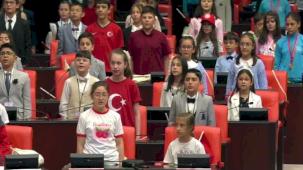 TBMM çocuklara emanet!