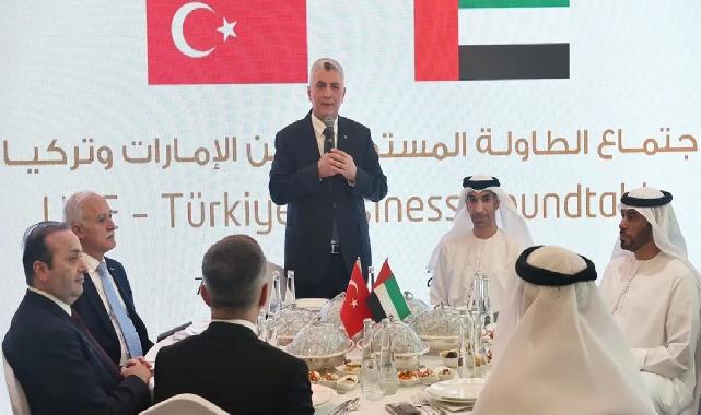 Türkiye ve BAE üçüncü ülkeler işbirliği hedefliyor