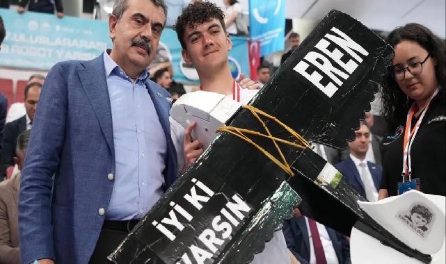 17. Uluslararası MEB Robot Yarışması'nda ödüller sahiplerini buldu