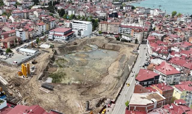 2 bin araçlık otopark inşaatı başladı