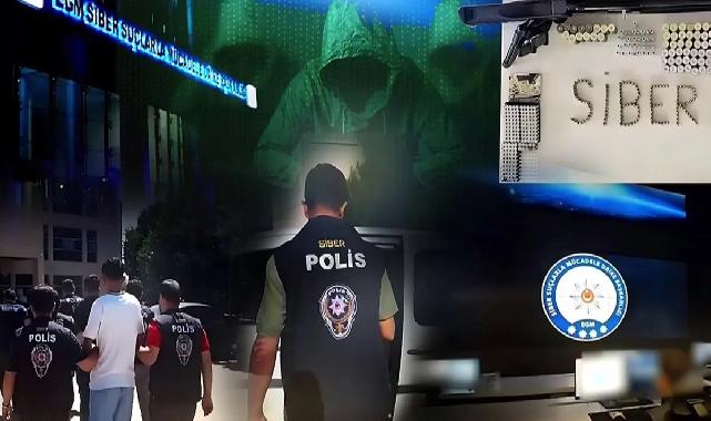 46 ilde 74 'siber' tutuklama!
