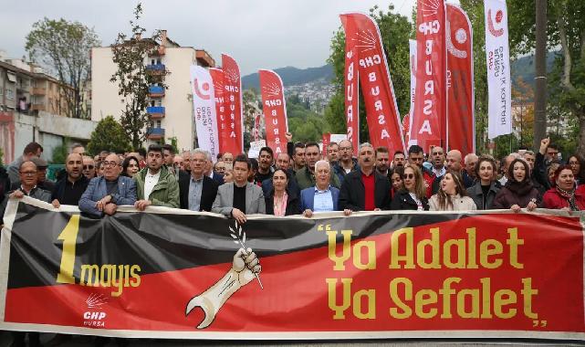 Bursa'da 1 Mayıs coşkusu