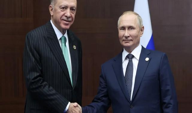 Cumhurbaşkanı Erdoğan Putin'le görüştü