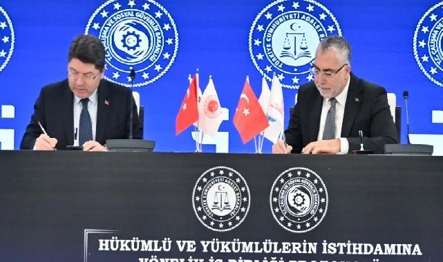 Hükümlü ve yükümlülerin istihdamı için iş birliği