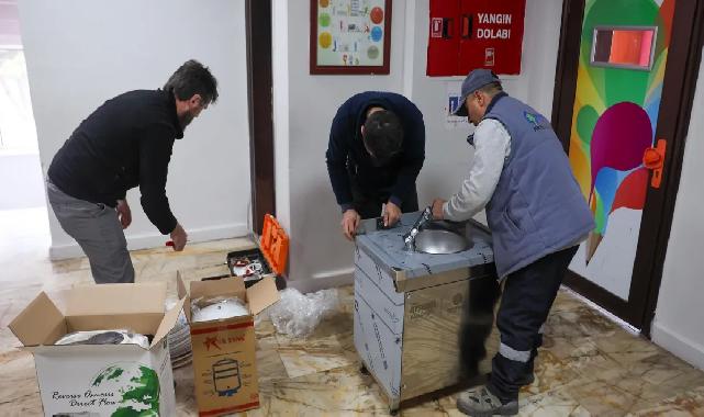 İstanbul Bakırköy Belediyesi'nden devlet okullarına su arıtma desteği