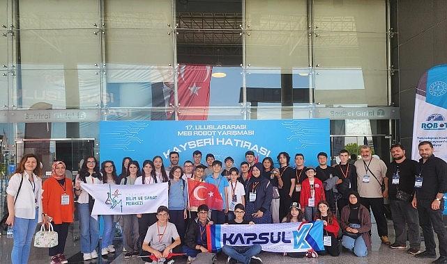 Kapsül Teknoloji Platformu'ndan MEB Robot Yarışması'nda 6 Derece Birden