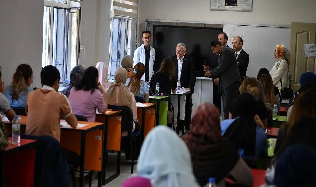 KAYMEK AGS öğrencilerine Büyükkılıç'tan başarı dileği