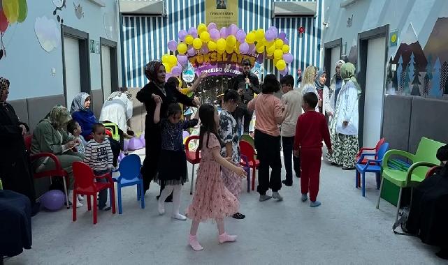 Kayseri Büyükşehir'den özel çocuklara özel kutlama