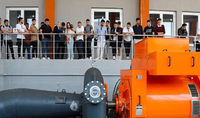 Mühendis adayları enerji üreten sistemleri SASKİ tesislerinde inceledi