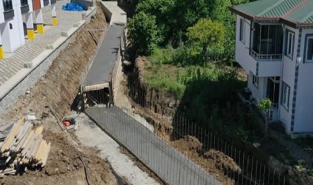 Ordu Altınordu’da alt yapı çalışmaları sürüyor