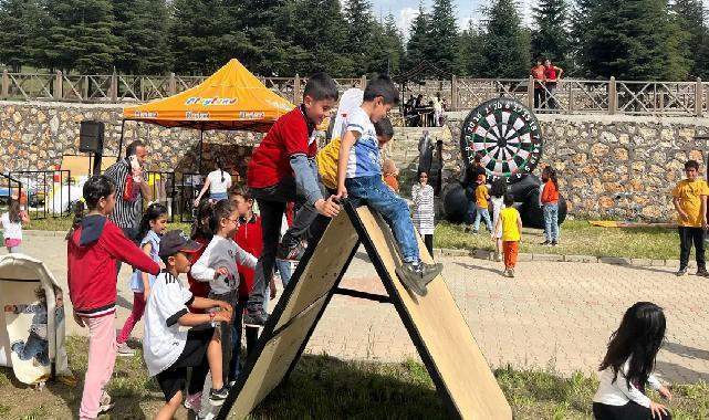 Playland Eğlence Tırı Doğanşehir'de çocukları sevindirdi